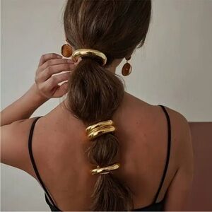 Gold Hair Ties